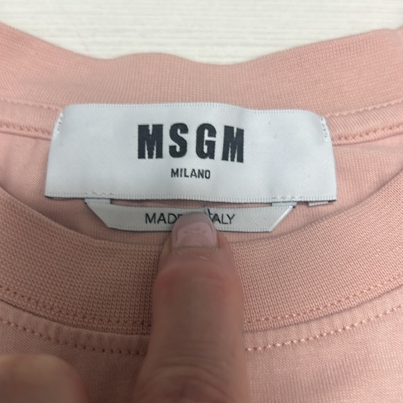 MSGM Milano punk tshirt - Picture 3 of 4